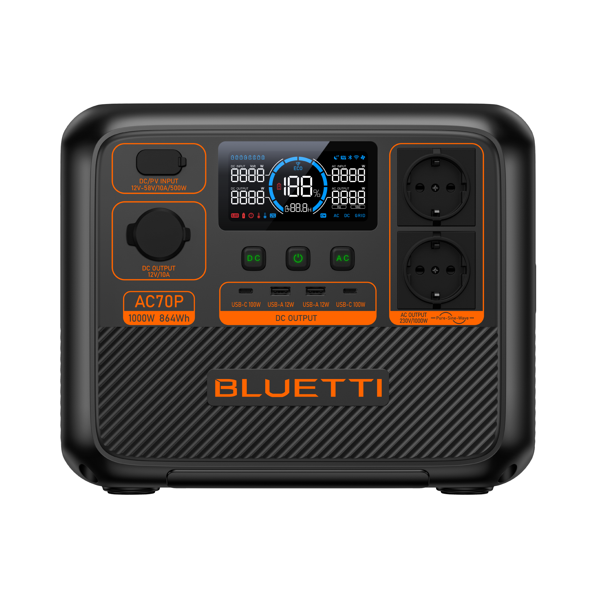 BLUETTI AC70P 실제 제품 이미지